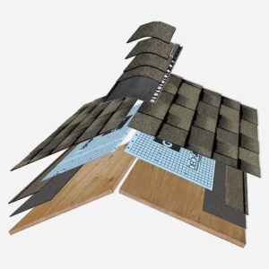 GAF roofing system diagram