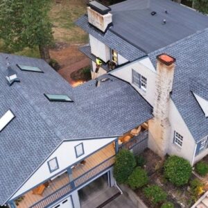 House with grey roof in Gainesville, GA