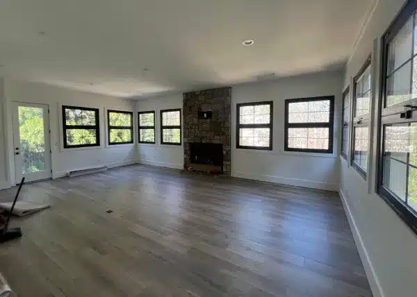 Interior and exterior window and door installation showcasing energy-efficient window setups and seamless integration with exterior systems by Window & Door Installation Gainesville | Skyline Contracting