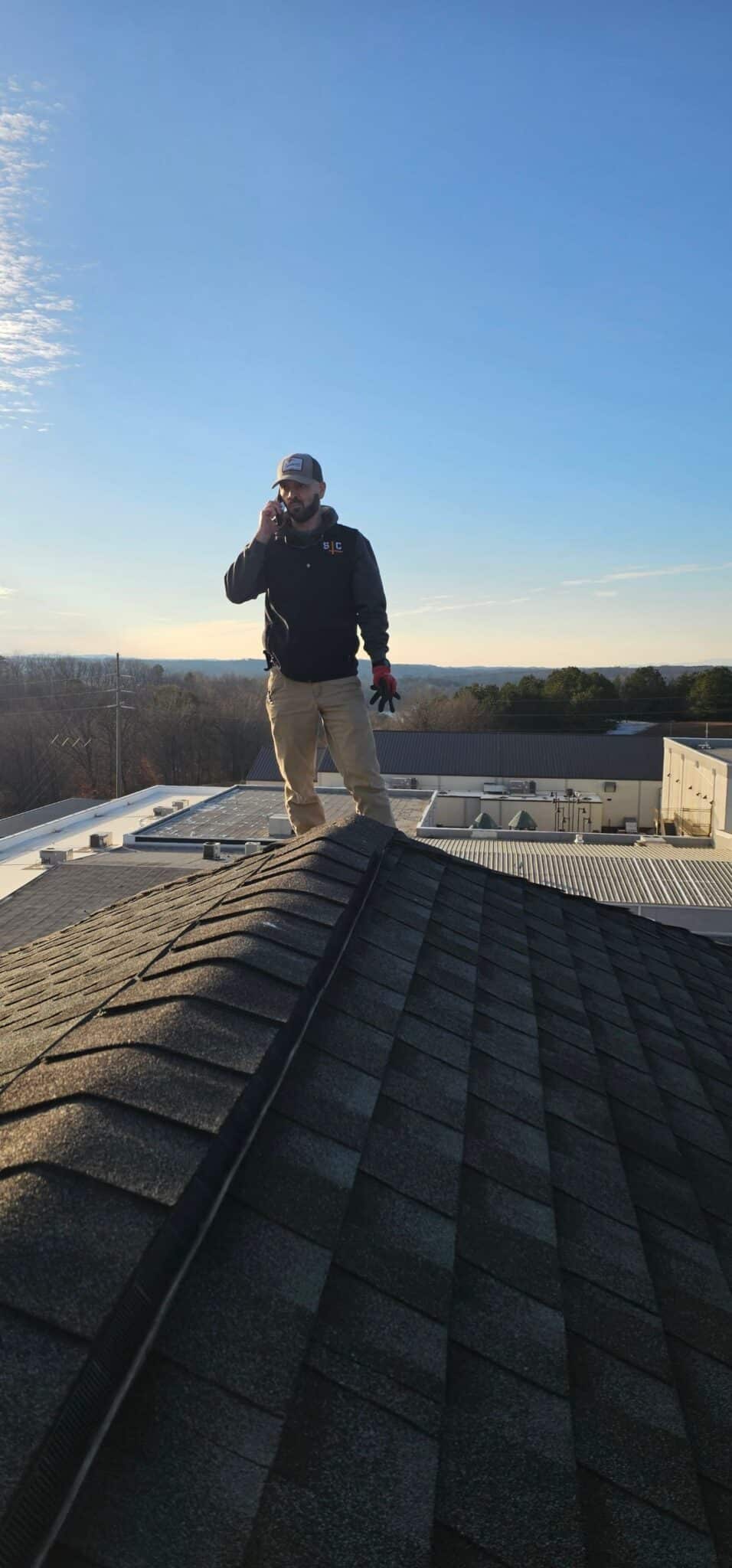 Skyline Contracting roofer shingle roof church roofing guide service in Gainesville GA by Skyline Contracting